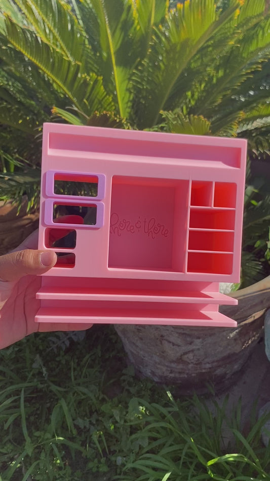 peony pink/ taro purple